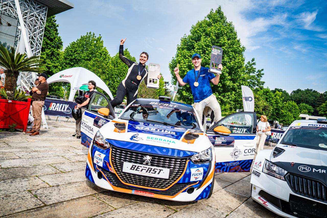 Pedro Gastão / Inês Braga em Peugeot 208 Rally4